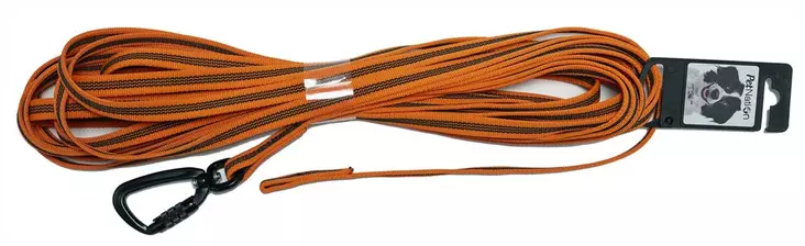 Grippiliina Safe 15mx13mm twist-lukolla oranssi Pet Nation - Jälki-, koulutusliinat, kapulat - 054677 - 1
