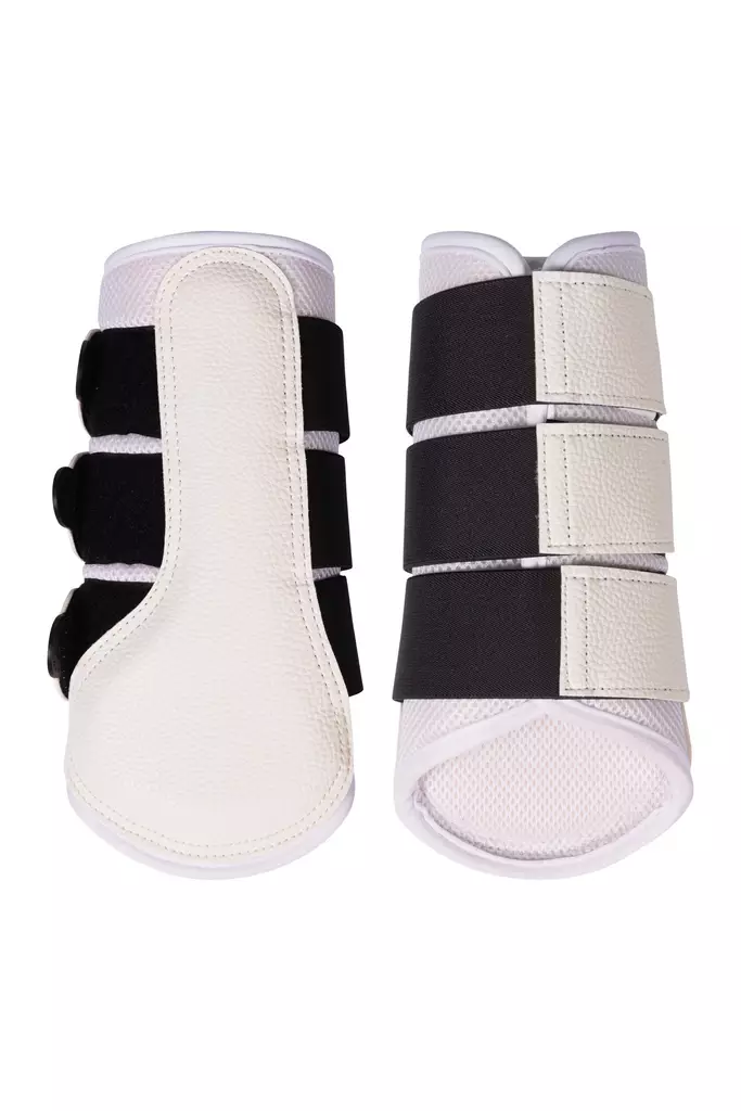 Jännesuojat Comfort Breath valkoiset HKM-sports - Hevosen vuohis- ja hivutussuojat - 056917 - 1