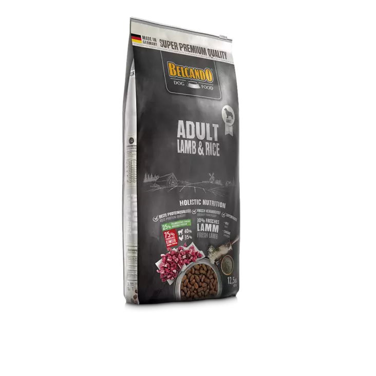 Adult Lammas riisi 12,5kg Belcando - Koiran kuivaruoat aikuisille koirille - 044997 - 1