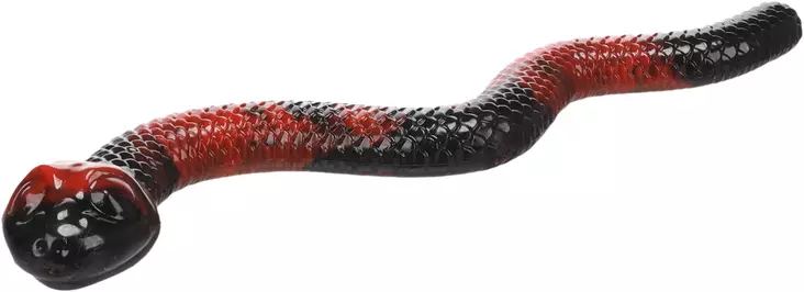 Aktivointikäärme Sneaky Snake 42cm musta-punainen Flamingo - Koiran aktivointilelut - 055587 - 1