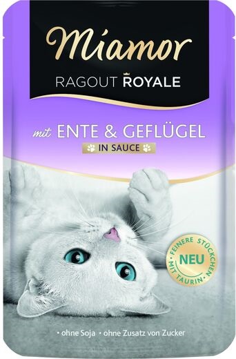 Ankka Kana 100g kastike Ragout Royale - Aikuisten kissojen säilykkeet - 004287 - 2