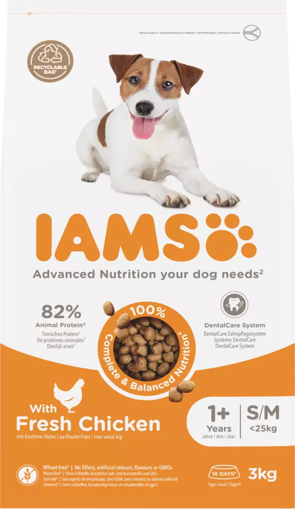 Dog Adult Small/Medium Chicken Iams Advanced Nutrition - Koiran kuivaruoat aikuisille koirille - 000537 - 1