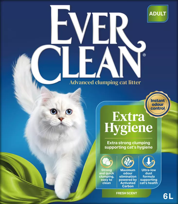 Extra Hygiene hajustettu Ever Clean - Kissanhiekat ja hiekan hajusteet - 009427 - 2