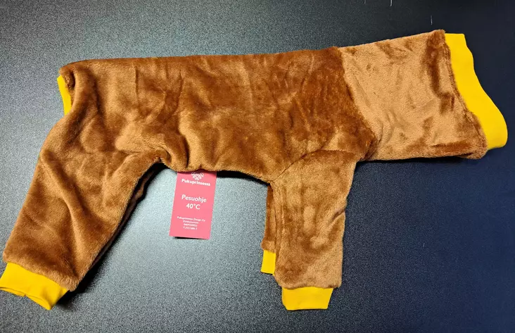 Haalari Pörröfleece XL 40cm Pukuprinsessa - Koiran haalarit - 055377 - 1