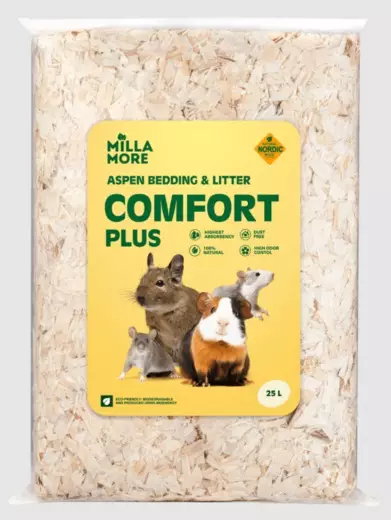 Haapakuivike Comfort Plus 25L Millamore - Pieneläinten kuivikkeet ja hiekat - 053957 - 1