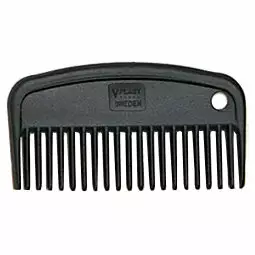 Harjakampa muovia 10cm musta VPlast - Hevosen harjat, suat ja letitys - 005317 - 1