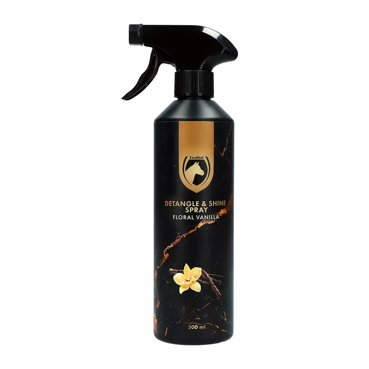 Harjaussuihke Detangle & Shine Spray Floral Vanilla Excellent Horse - Hevosen hoito-, ja kiillotusaineet - 056387 - 1