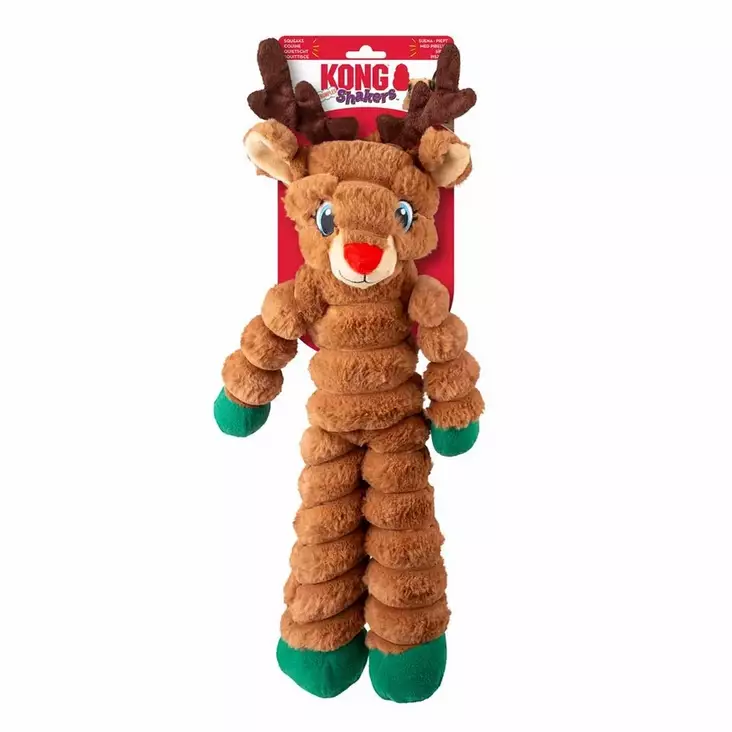 Holiday Shakers Poro 51cm ruskea KONG - Koiran pehmolelut - 054487 - 1