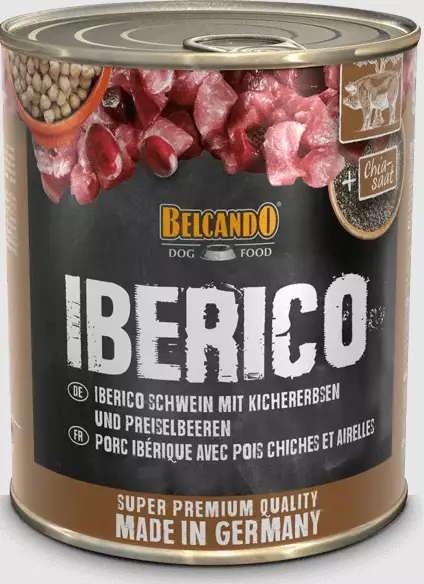 Iberico kikherne puolukka 800g Belcando - Koiran säilykkeet aikuisille koirille - 046277 - 1