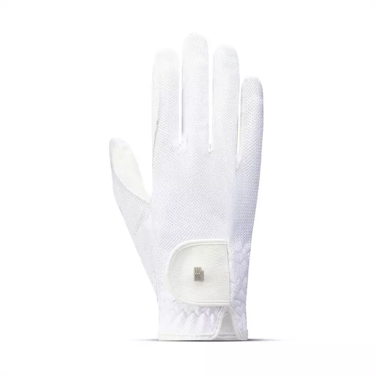 Lasten kesähanska Grip Lite Junior valkoinen Roeckl - Ratsastushanskat - 057097 - 1