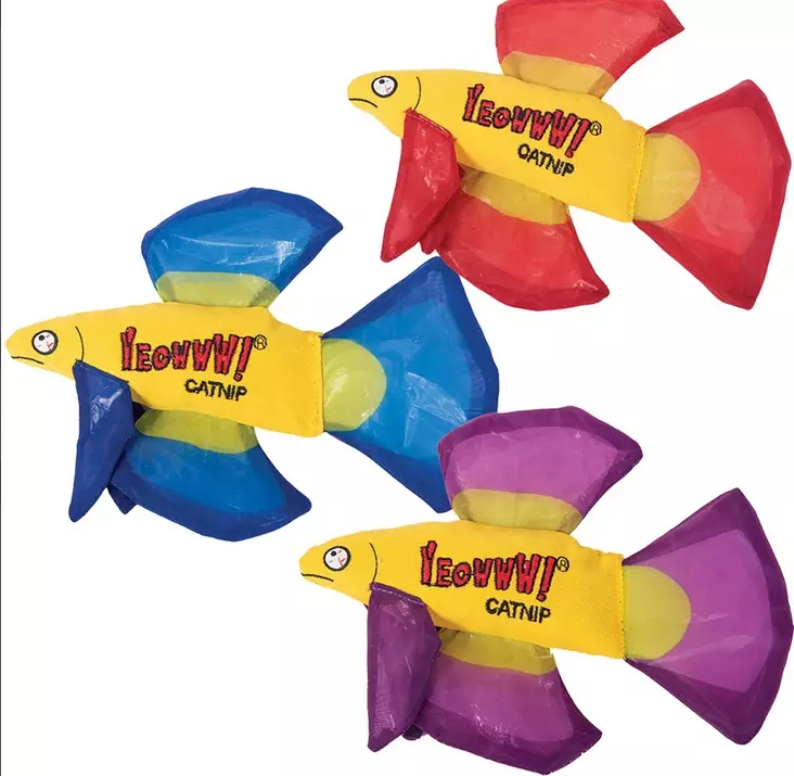 Kissanminttukala Mo Betta 17x12cm Yeowww! - Kissan hiiret, linnut, perhoset ym. - 050407 - 1