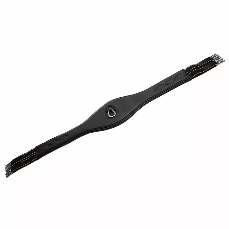 Satulavyö Genuine nahkaa musta Equitare - Ratsun satulavyöt - 047467 - 1