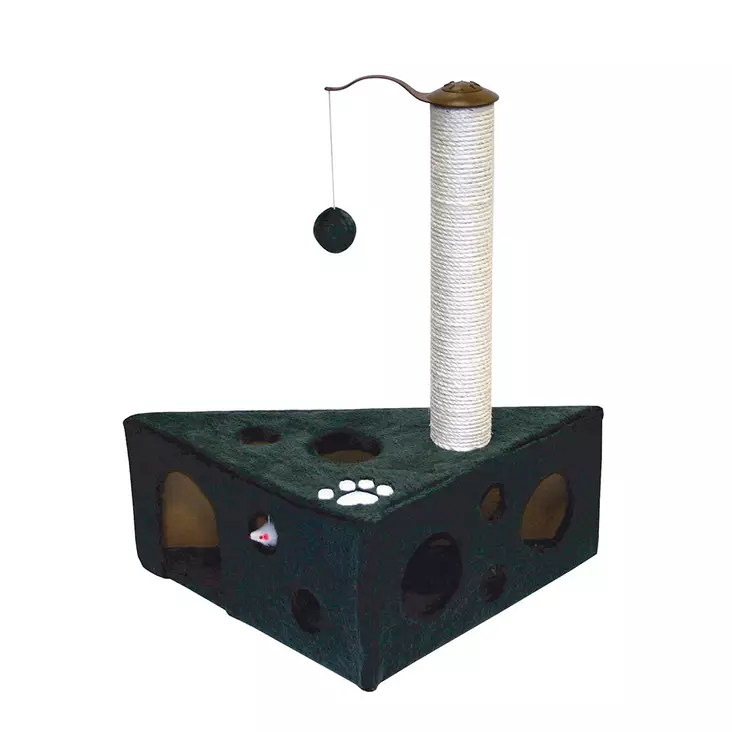 Raapimapuu Felix 68cm tummanharmaa Duvo+ - Kissan pienet raapimapuut - 048657 - 1