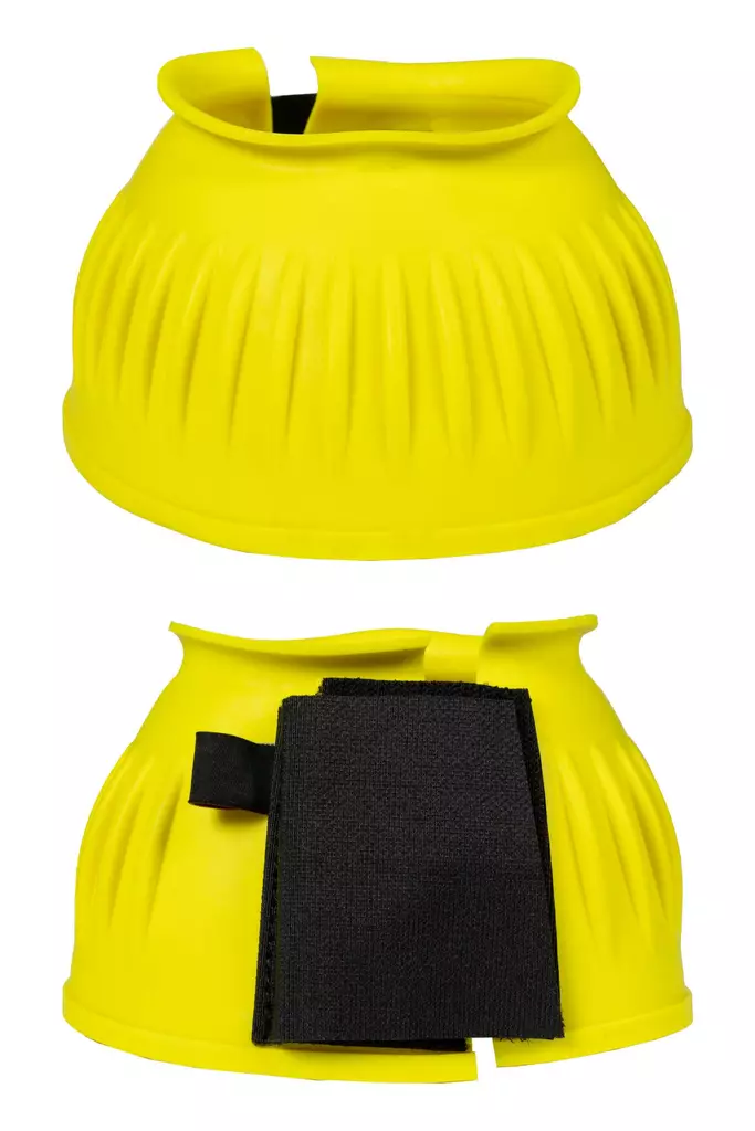 Kumiputsit Atlanta Neon tarrakiinnityksellä pari keltainen HKM-sports - Putsit, skalpparit ja kaviosuojat - 056157 - 1