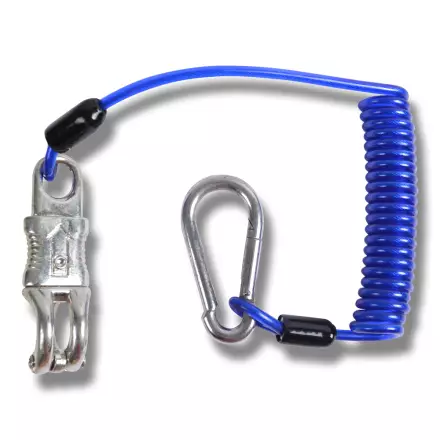 Kytkentävaijeri venyvä (30-150cm) sininen Hansbo Sport - Hevosen kuljetus ja matkustaminen - 005327 - 1