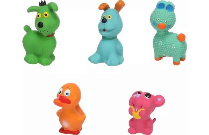 Lateksieläinlajitelma Romma 5,3x4,3x9,9cm Flamingo - Koiran vinyyli-, latex- ja valolelut - 050727 - 1