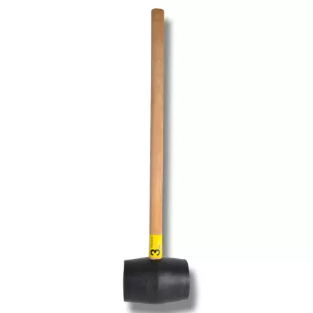 Leka 3kg 90cm puuvarsi V-Plast - Kotieläinten aitaustarvikkeet - 023687 - 1