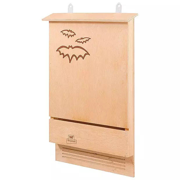 Lepakkotalo 39x7x58cm vaneria ripustettava Ferplast - Villieläimet ja -linnut - 007707 - 1