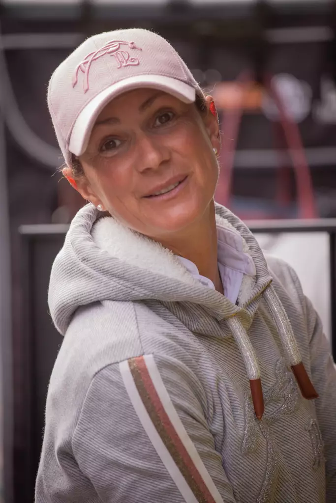 Lippalakki Naomi chevron pink Penelope - Ratsastajan asusteet - 055087 - 1