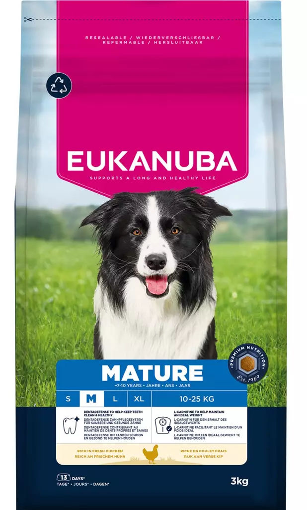 Mature Medium Chicken Eukanuba - Koiran kuivaruoat ikääntyville koirille - 000217 - 3