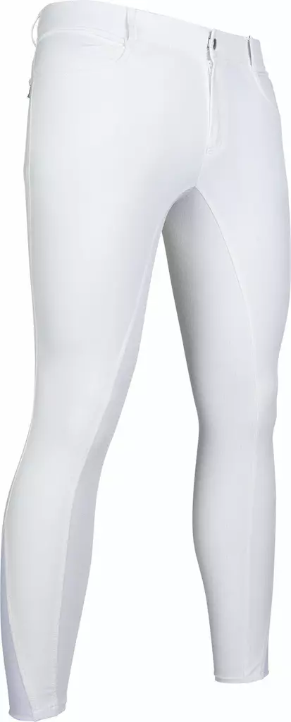 Miesten ratsastushousut Sportive FullGrip valkoinen HKM-sports - Ratsastushousut - 057747 - 1