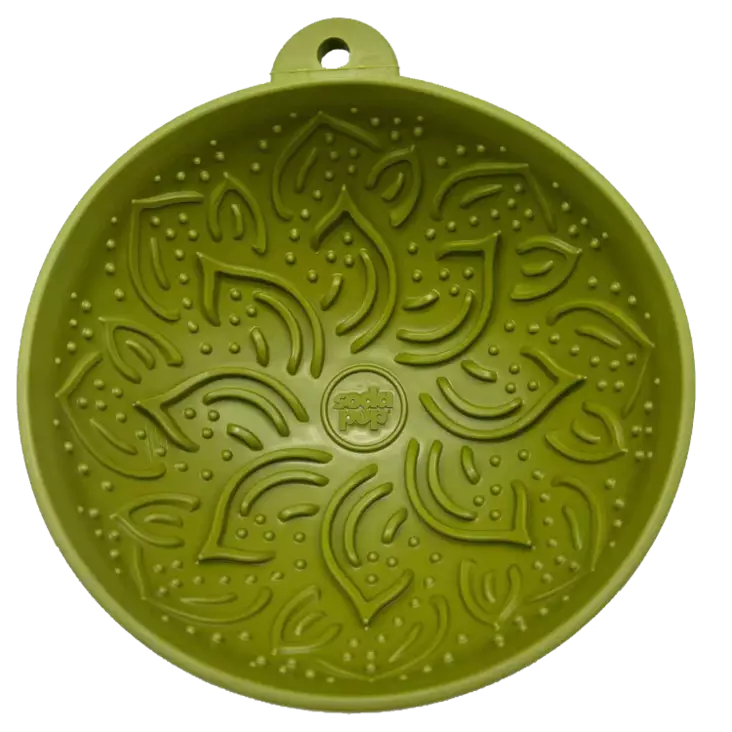 Nuolukulho Garden of Eatin' Tipsy vihreä SodaPup - Koiran aktivointilelut - 050547 - 1