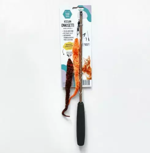 Onkisetti Matonen 2kpl Yugie - Kissan huiskat ja onkilelut - 032437 - 2