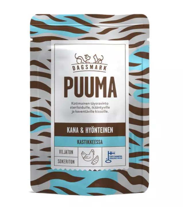 PUUMA 80g pss kastike Dagsmark - Aikuisten kissojen säilykkeet - 050767 - 2