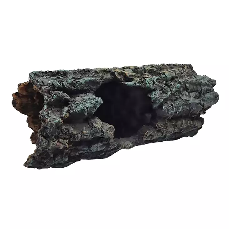 Puunrunkojäljitelmä Tree Log 23x9,5x9,5cm Duvo+ - Terraarion tarvikkeet ja kuivikkeet - 059497 - 1