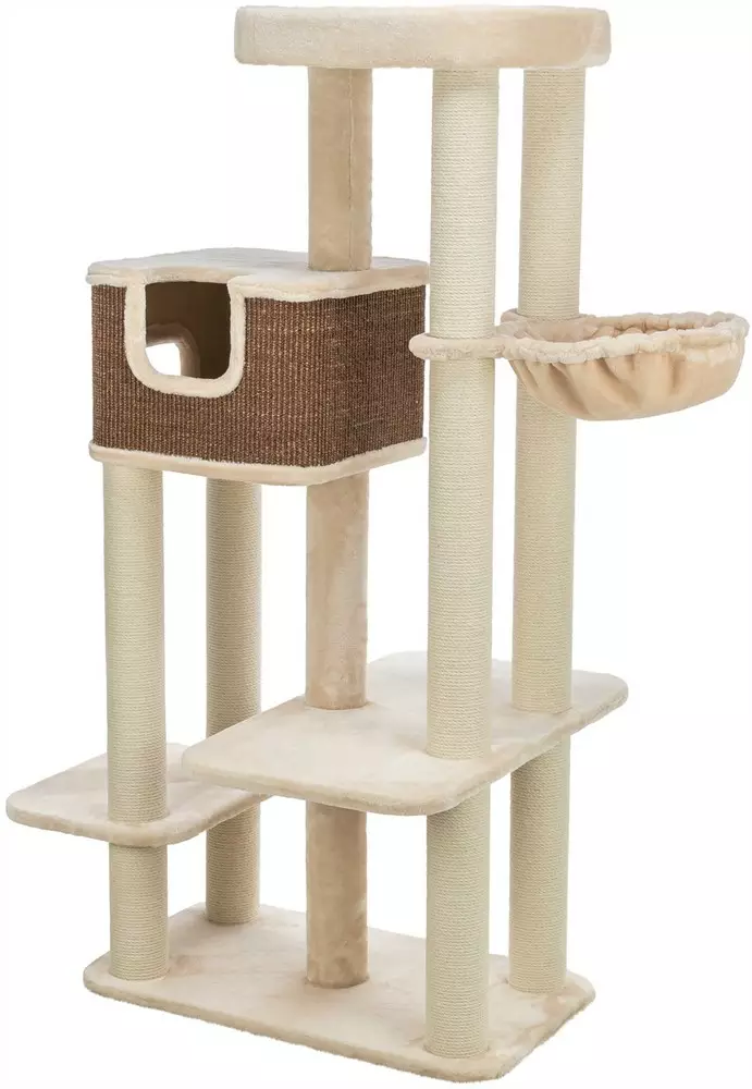 Raapimapuu Bertholo 165cm beige Trixie - Kissan korkeat ja isot raapimapuut - 054307 - 1