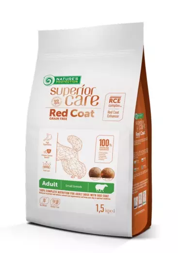 Red Coat Small GF Lamb AB Nature's Protection Superior Care - Koiran kuivaruoat aikuisille koirille - 043757 - 1