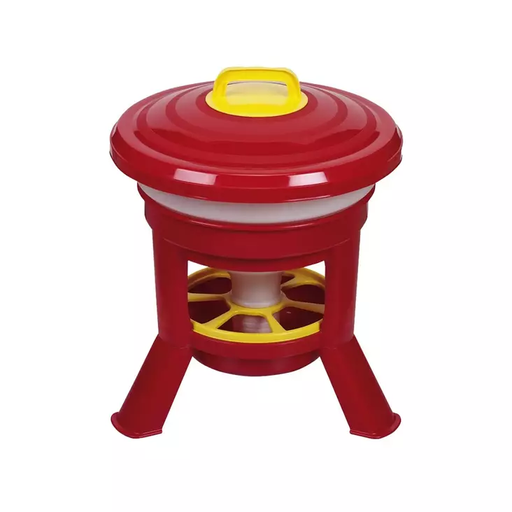 Ruoka-automaatti Imperial Hopper punainen Gaun - Kotieläinten juoma-astiat ja -automaatit - 050427 - 1