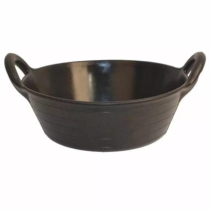 Ruokintavati 11L kumia musta Rubber Type Gorilla Tub - Hevosen ruokinta-astiat ja ämpärit - 039147 - 4