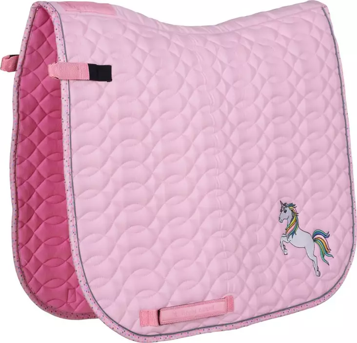 Kouluhuopa Keep Dot 16" PONY vaaleanpunainen HorseGuard - Ratsun satulahuovat ja romaanit - 048037 - 1