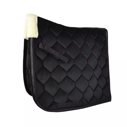 Satulahuopa Velvet Isabel full musta koulu Hansbo Sport - Ratsun satulahuovat ja romaanit - 029197 - 1