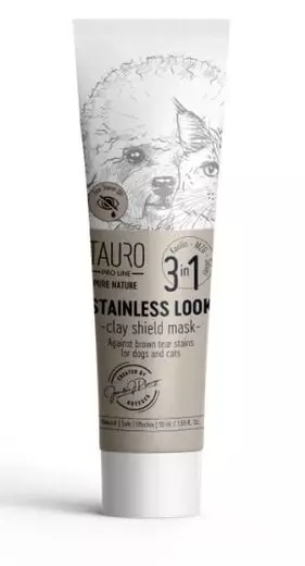 Savimaski Clay Shield mask 3 in 1 Stainless Look 50ml Pure Natural Tauro Pro Line - Koiran hoitoaineet - 052197 - 1