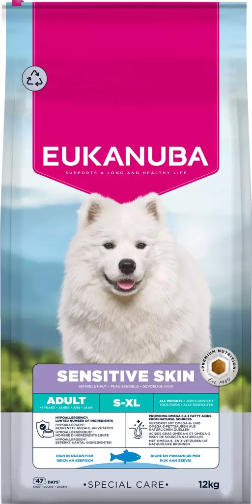 Sensitive Skin Ocean Fish Special Care Eukanuba - Koiran kuivaruoat aikuisille koirille - 000227 - 4
