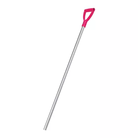 Tallitalikon varsi alumiinia lyhyt 95cm rosalla kahvalla V-Plast - Talikot, lapiot ja lantakolat - 031107 - 1