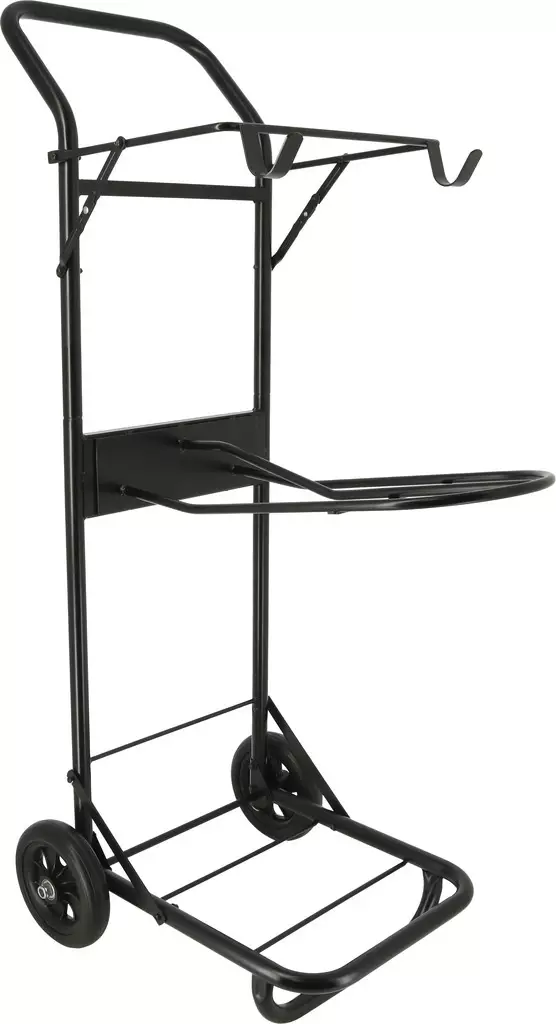 Tarvikekärry Tack musta Hippotonic - Hevosen varusteiden kuljetus ja säilytys - 048187 - 1