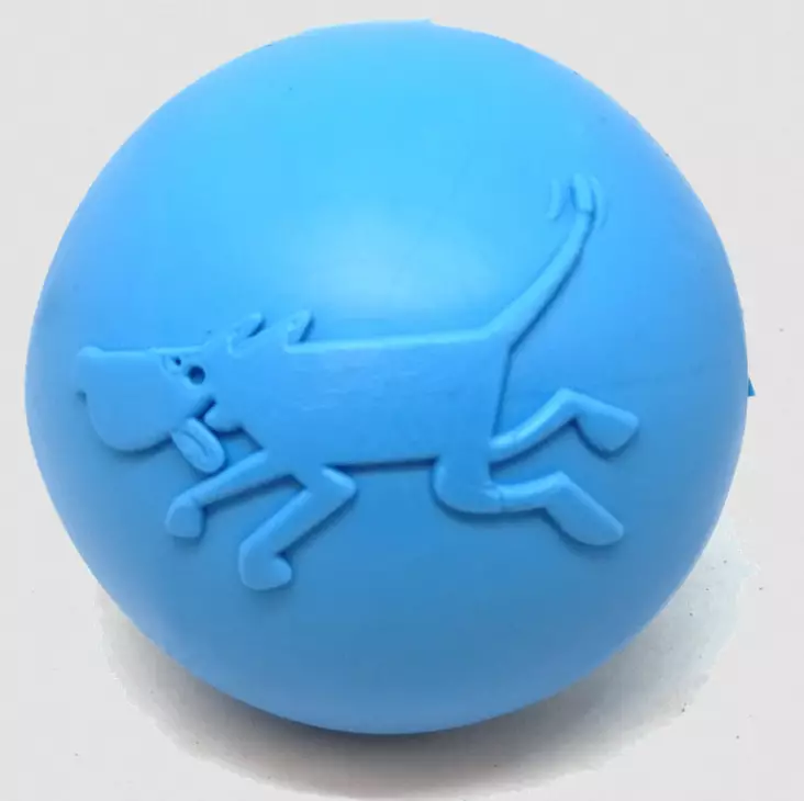 Täysikumipallo Wag L 7,5cm sininen SodaPup - Koiran pallot ja heittolelut - 047947 - 1