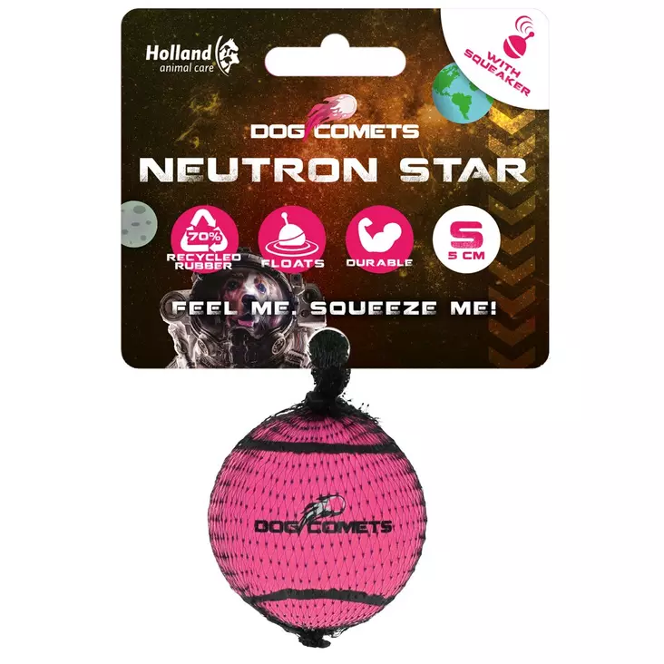 Tennispallo Neutron Star S 5cm Dog Comets - Koiran pallot ja heittolelut - 057687 - 1