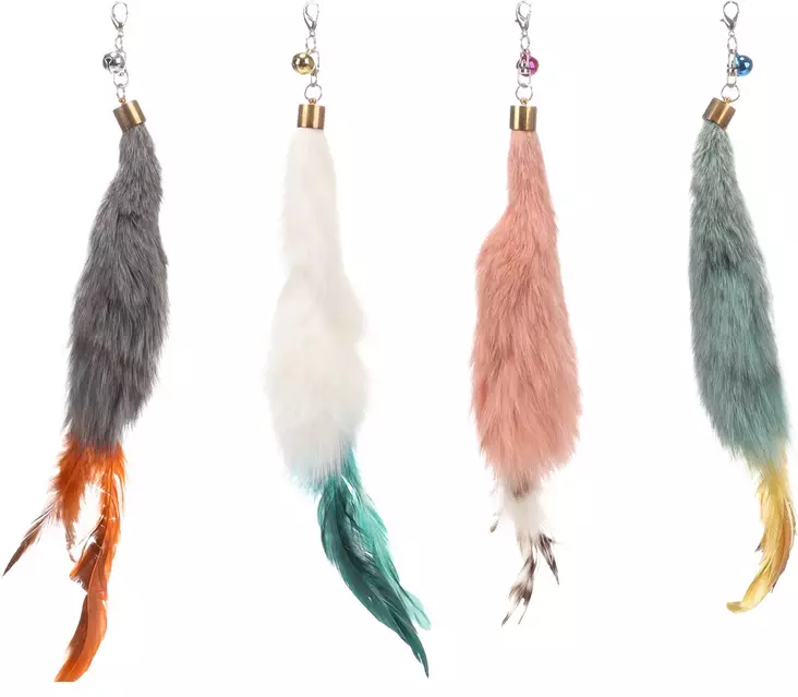 Vaihtopää huiskaan / onkeen 29cm mix Flamingo - Kissan huiskat ja onkilelut - 050507 - 1