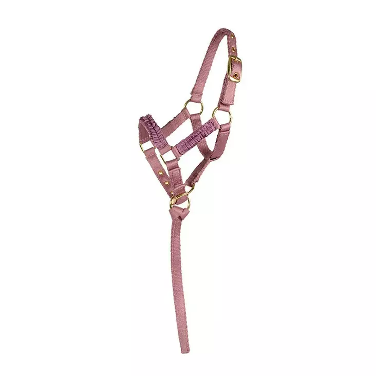 Varsariimu frilla roosa Hansbo Sport - Hevosen nylonriimut - 039887 - 1