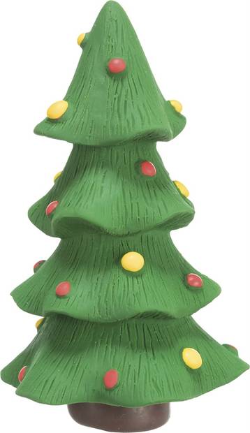 Joulukuusi latex 12cm Trixie - Koiran vinyyli-, latex- ja valolelut - 032118 - 1