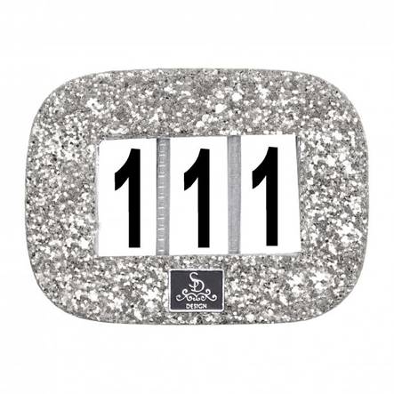 Kilpailunumero kimalle SD Glitter - Ratsastajan asusteet - 017268 - 1