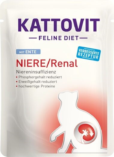 Niere/Renal Ankka 85g pss Kattovit - Kissan erikoisruokavalio säilykkeet - 043228 - 1