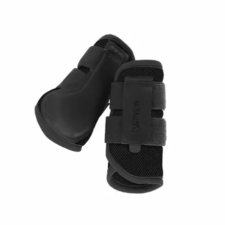 Jännesuojat Mesh Duplex Core musta Eskadron - Hevosen vuohis- ja hivutussuojat - 050168 - 1