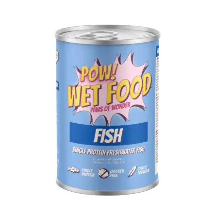 Adult Fish 400g säilyke POW! - Koiran säilykkeet aikuisille koirille - 056878 - 1