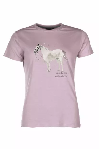 T-paita Sparkle Kid roosa HKM-sports - Ratsastuspaidat ja -hupparit - 056928 - 1