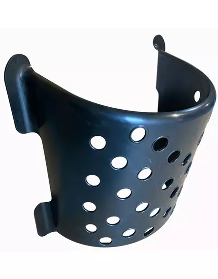Heinäkaukalo XL seinämalli 240L 14kg musta Ok Plast - Hevosen ruokinta-astiat ja ämpärit - 057328 - 1